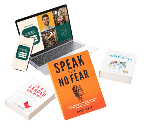 Laptop and Speak With Confidence